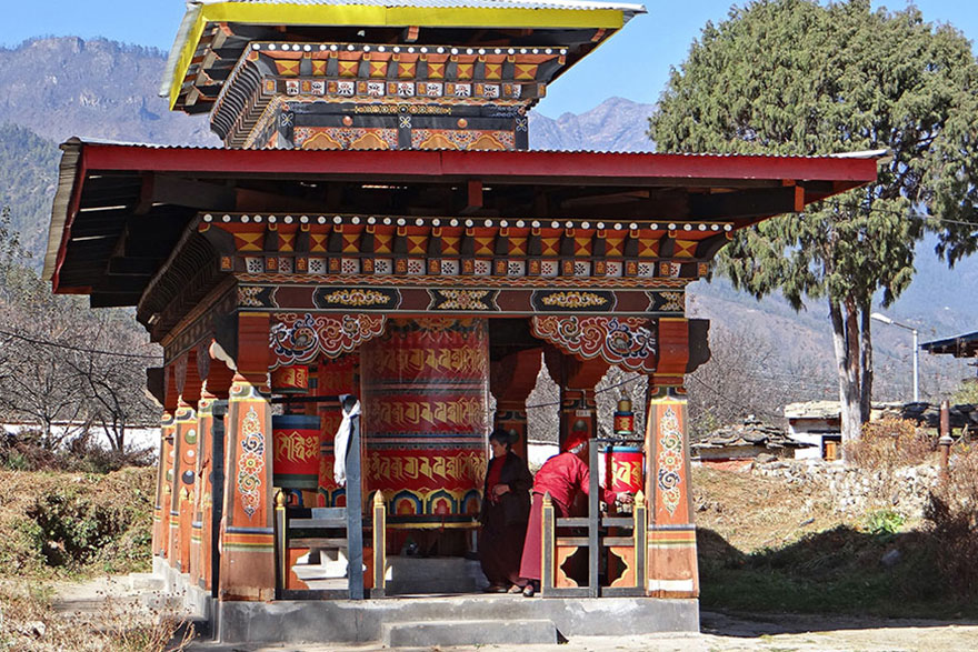 11 Tage Bhutan Reise zum Schwarzhalskranich Festival