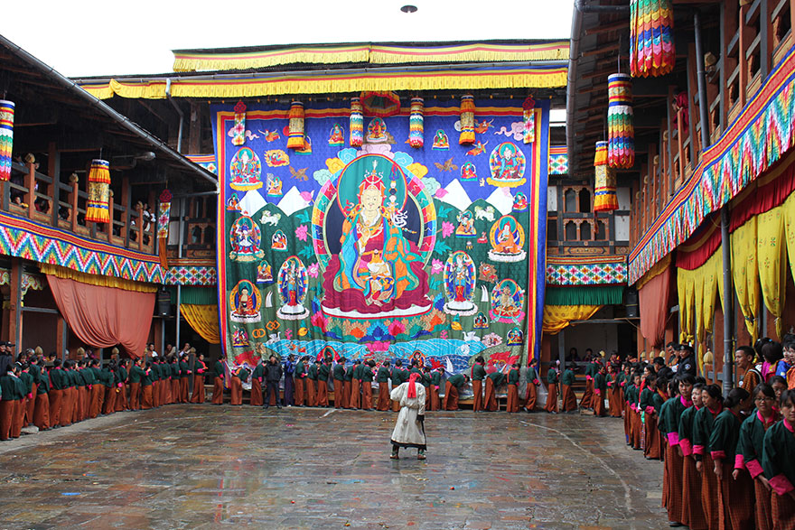 Bhutan Wetter im April